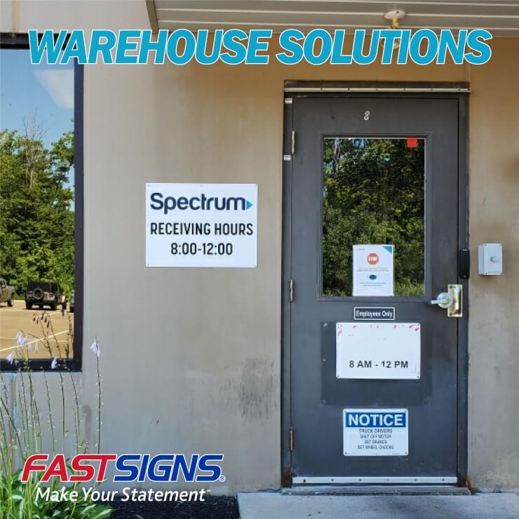 Custom Warehouse Door Graphics